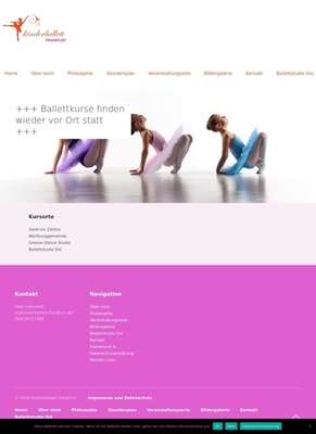 kinderballett-frankfurt.de - Kurse für klassisches Ballett für Kinder und Jugendliche