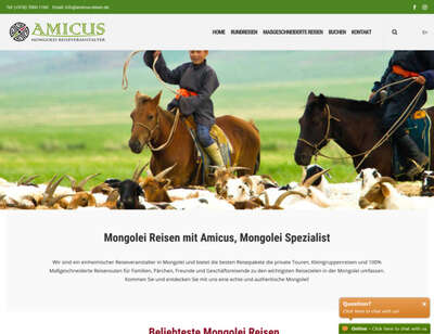 amicus-reisen.de - Mongolei Reisen