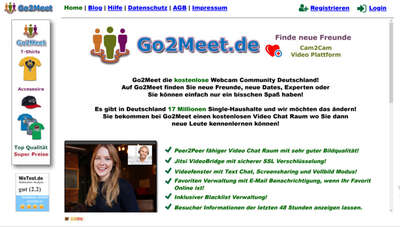 Go2Meet.de - Finde neue Freunde