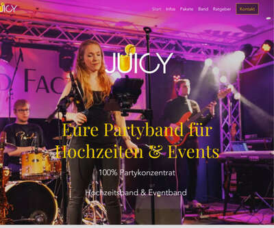 juicy-band.de - Hochzeitband & Partyband