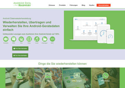 Android Daten Wiederherstellung