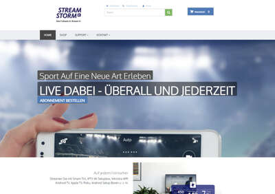 Streamstorm - Fernsehen wie die Profis