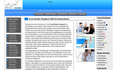 fx-broker24.com - Forex Broker Vergleich