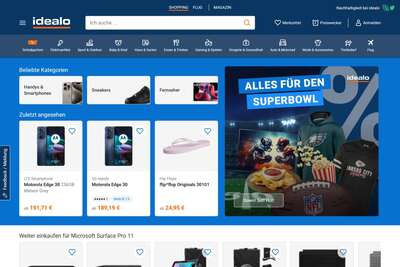 Idealo.de - Preisvergleichsseite für Produkte aus Online-Shops