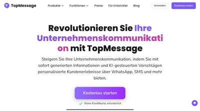 TopMessage TopMessage