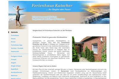 Ferienhaus Kutscher - für Singles und Paare in Ostfriesland Ferienhaus Kutscher - für Singles und Paare in Ostfriesland