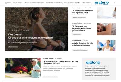 Artzon.de - Infos für Gesundheit und Wohlbefinden Artzon.de - Infos für Gesundheit und Wohlbefinden
