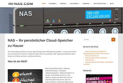 Hi-NAS.com - Ihr persönlicher Cloud-Speicher zu Hause Hi-NAS.com - Ihr persönlicher Cloud-Speicher zu Hause