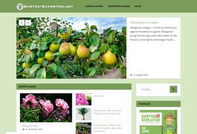 Garten-Experten.net - Gartenportal für Hobbygärtner und Pflanzenliebhaber Garten-Experten.net - Gartenportal für Hobbygärtner und Pflanzenliebhaber