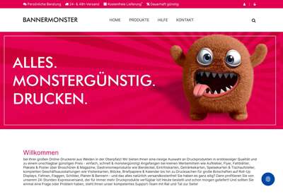 Bannermonster.com - Online-Druckerei aus Weiden in der Oberpfalz Bannermonster.com - Online-Druckerei aus Weiden in der Oberpfalz